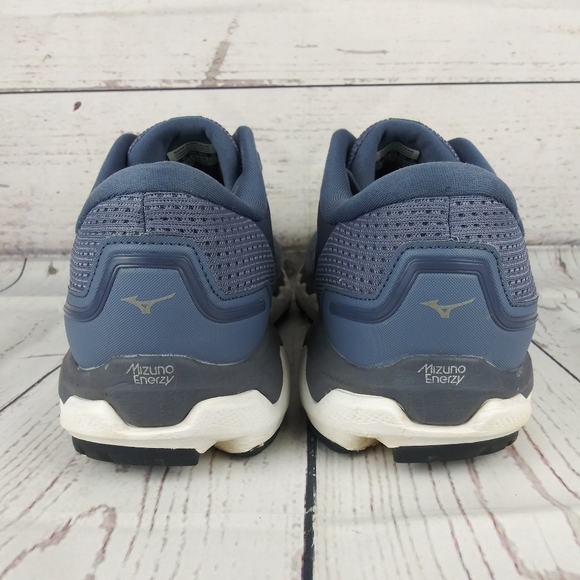 Mizuno Wave Horizon 5 Running Shoes grey Men's Size 13 - Picture 5 of 8